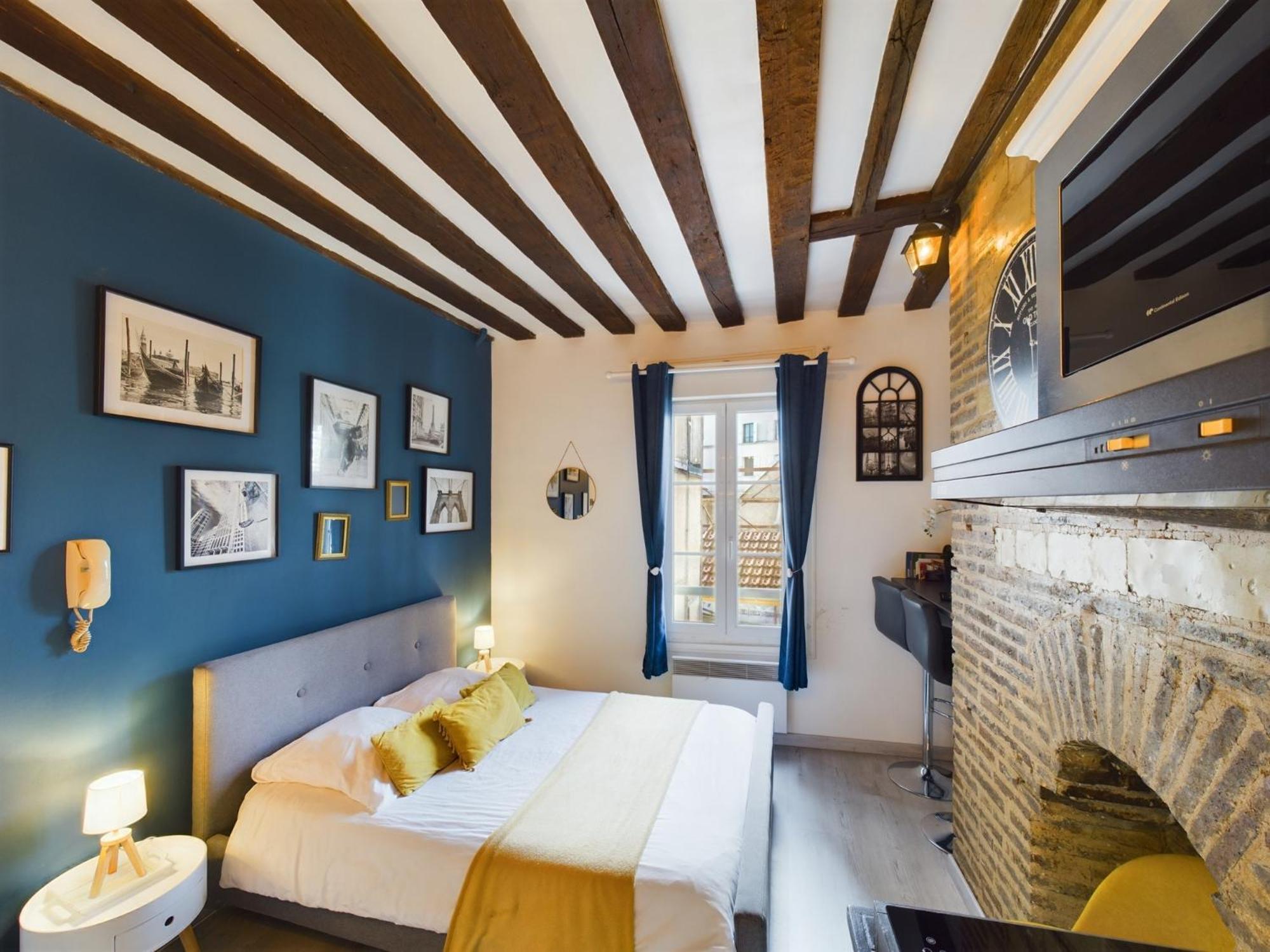 Studio Deschainets Troyes Gare Et Centre Historique Exteriör bild